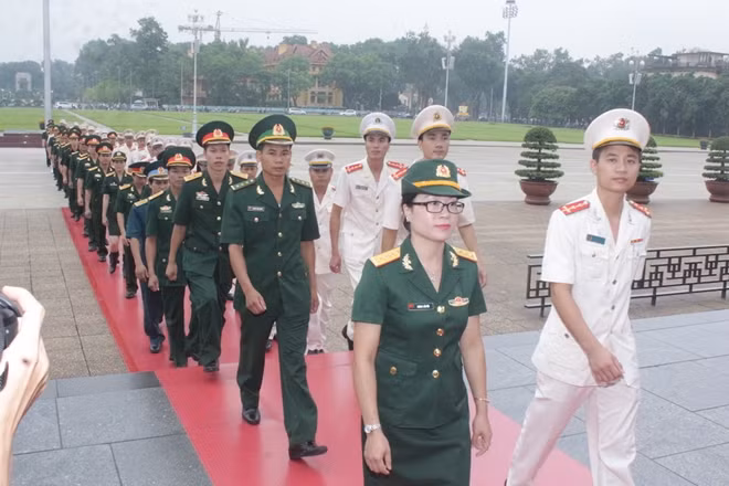 Tuổi trẻ Công an, Quân đội nguyện học tập và làm theo tư tưởng, đạo đức, phong cách của Bác