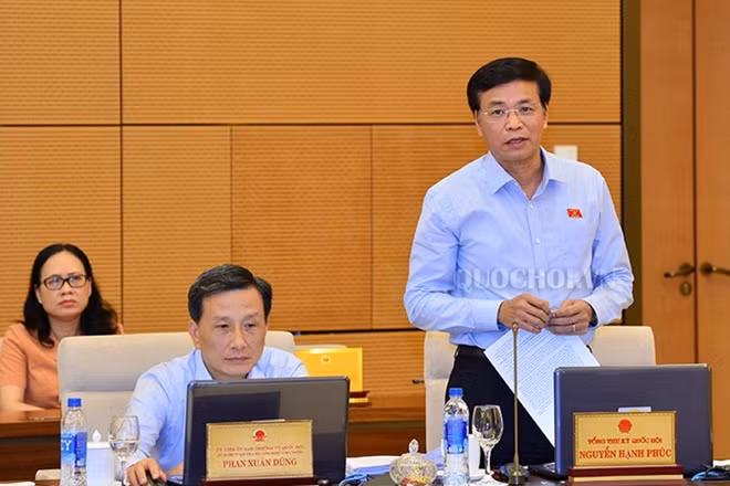 Tổng Thư ký Quốc hội Nguyễn Hạnh Phúc