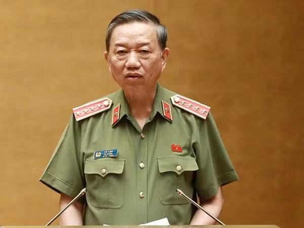 Bộ trưởng Bộ Công an Tô Lâm