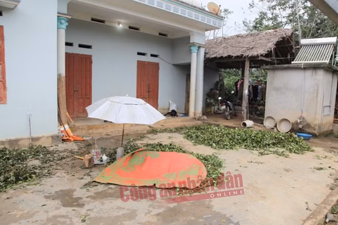 Địa điểm chị Trần Thị Hường tử vong.