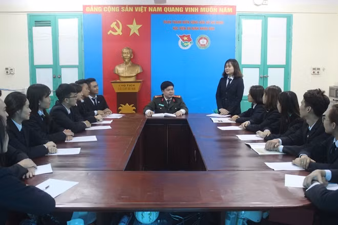 Sinh viên Hệ dân sự Học viện An ninh được tham gia vào môi trường hoạt động Đoàn chuyên nghiệp, năng động