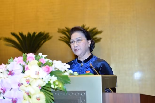 Chủ tịch Quốc hội Nguyễn Thị Kim Ngân