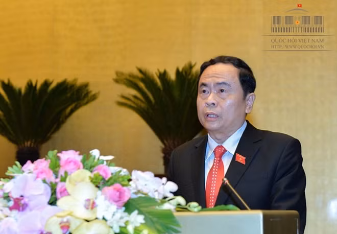 Chủ tịch Ủy ban Trung ương Mặt trận Tổ quốc Việt Nam Trần Thanh Mẫn