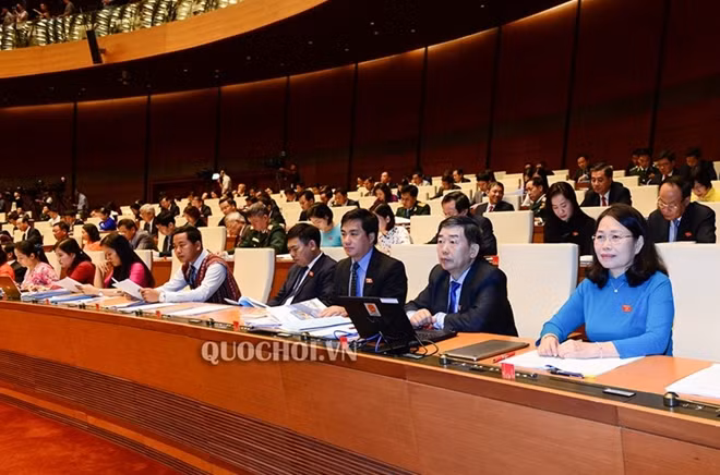 Các đại biểu tham dự phiên họp