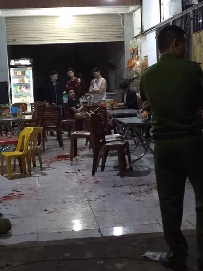Lực lượng Công an có mặt hiện trường điều tra vụ việc