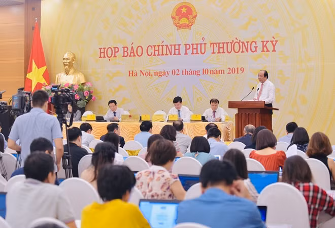 Toàn cảnh buổi họp báo