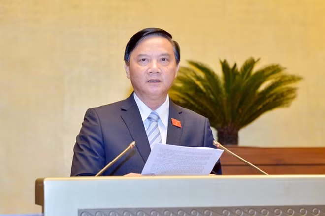 Chủ nhiệm Uỷ ban Pháp luật Nguyễn Khắc Định