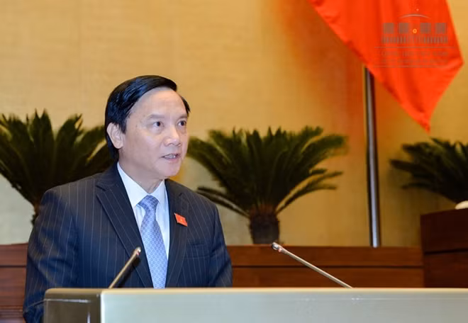 Chủ nhiệm Uỷ ban Pháp luật Nguyễn Khắc Định