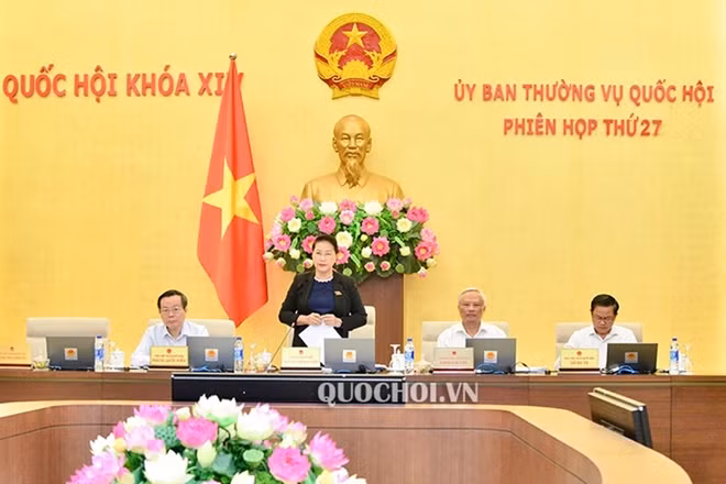 Chủ tịch Quốc hội Nguyễn Thị Kim Ngân phát biểu khai mạc