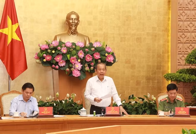 Phó Thủ tướng Trương Hoà Bình kết luận hội nghị