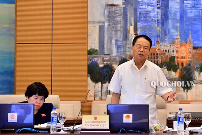 Chủ nhiệm UBQPAN Võ Trọng Việt