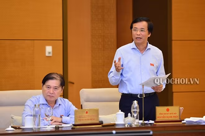 Tổng Thư ký Quốc hội Nguyễn Hạnh Phúc