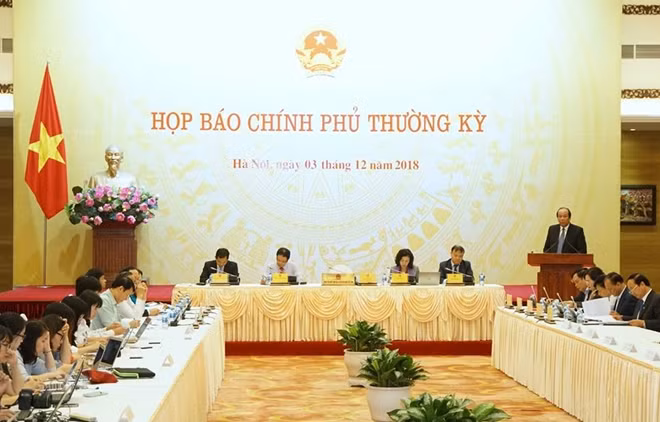 Toàn cảnh buổi họp báo
