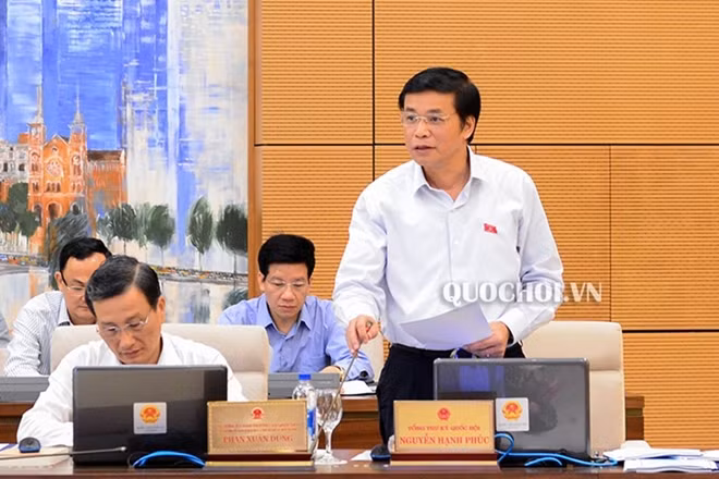Tổng Thư ký Quốc hội Nguyễn Hạnh Phúc