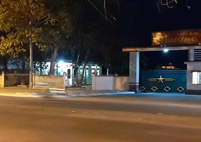 Trường Quân sự Quân khu 9 tiếp nhận 121 người về cách ly.