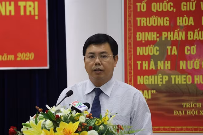Ông Nguyễn Tiến Hải, Bí thư Tỉnh ủy, Chủ tịch UBND tỉnh Cà Mau.