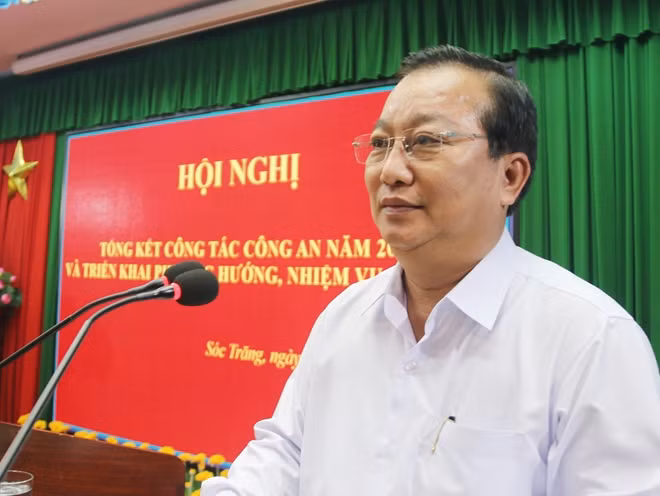 Ông Trần Văn Chuyện, phát biểu chỉ đạo tại Hội nghị.