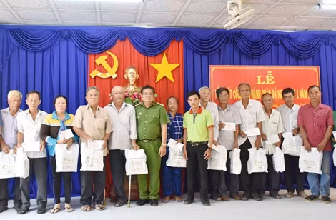 Trung đoàn CSCĐ Tây Nam Bộ tổng kết công tác hành quân dã ngoại
