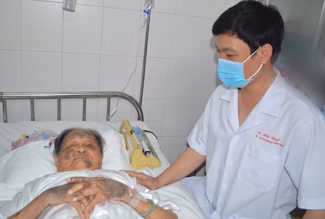 Sức khỏe của cụ Ba hiện đã ổn định.