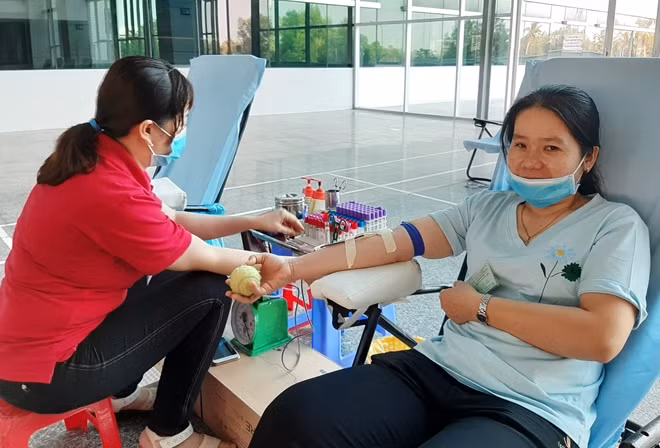 Kết thúc "Ngày hội hiến máu tình nguyện" BVĐK Sóc Trăng thu được 120 đơn vị máu.