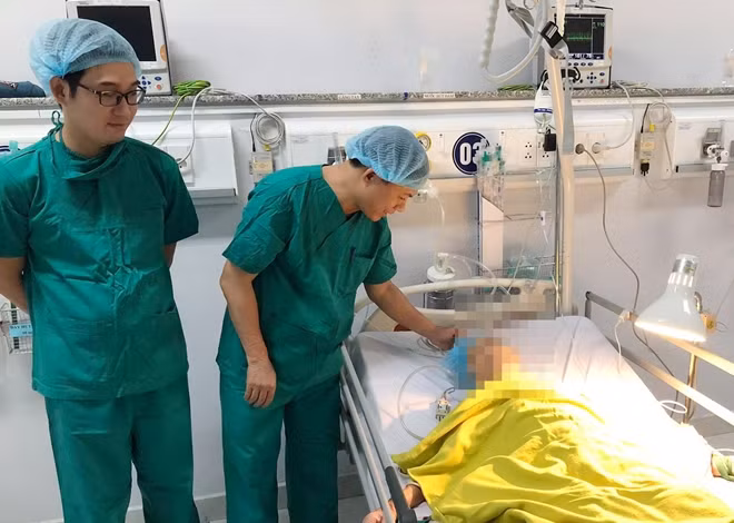 Sau phẫu thuật, sức khỏe cụ N. dần ổn định.