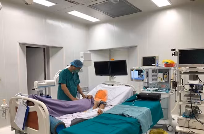 Hiện sức khỏe của cụ B. đang dần hồi phục.