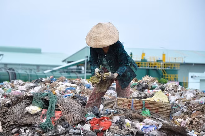 Nhà máy xử lý rác thải TP Cà Mau.