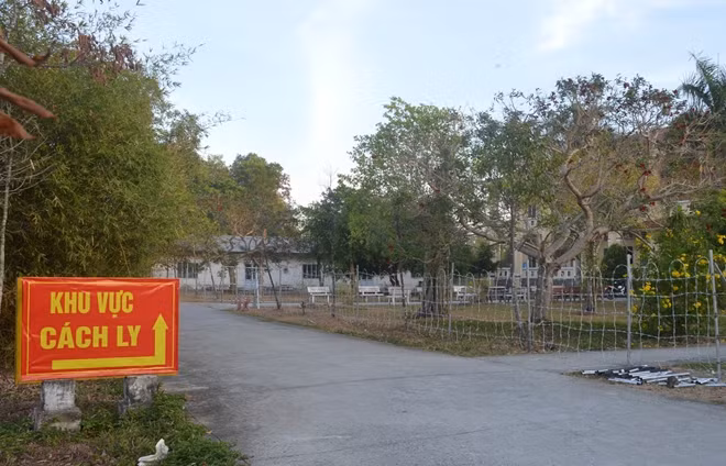 Khu vực cách ly.