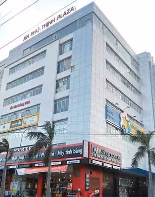 An Phú Thịnh Plaza - nơi dự kiên tổ chức đêm ca nhạc.