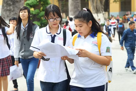 Nội dung thi tốt nghiệp chủ yếu nằm trong chương trình học, sẽ giảm áp lực thi cử.