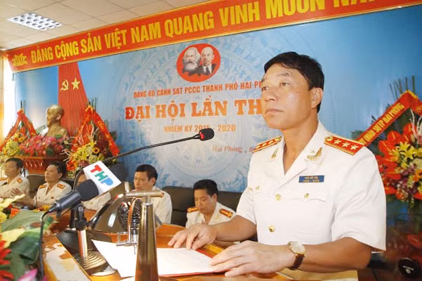 Thứ trưởng Trần Việt Tân phát biểu tại Đại hội. Thứ trưởng Trần Việt Tân phát biểu tại Đại hội.