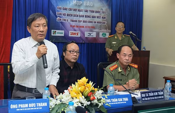 Tổng Thư ký Liên đoàn Bóng bàn Việt Nam, ông Phan Đức Thành: Giải đấu là Festival của những người yêu thích bóng bàn.