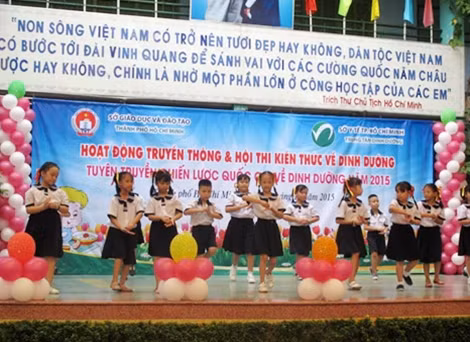 Hội thi dinh dưỡng chiều 22-12.
