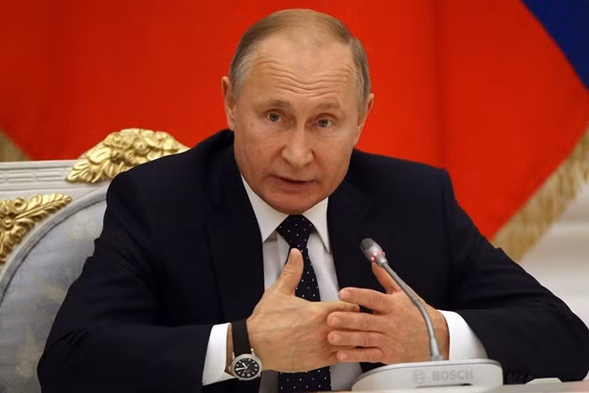 Tổng thống Nga Vladimir Putin. Ảnh: Điện Kremlin