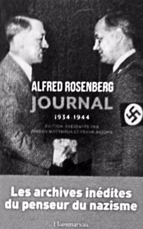 Cuốn "Nhật ký 1934-1944 của Alfred Rosenberg" do nhà xuất bản Flammarion ấn hành ngày 30-9-2015.