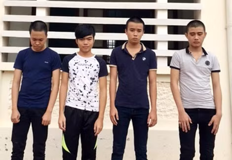 Các đối tượng trong vụ án.