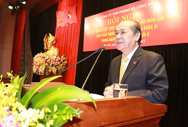 Đồng chí Nguyễn Đức Hà, Vụ trưởng, Ban Tổ chức Trung ương.