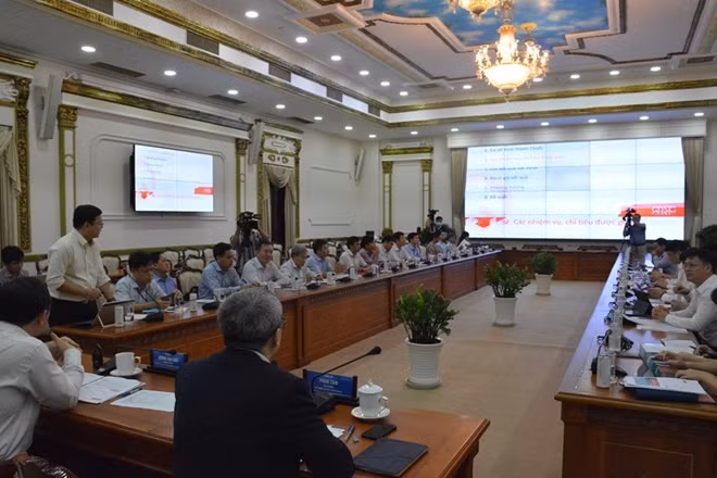 Hội nghị có sự tham dự của khá đông lãnh đạo sở ngành TP Hồ Chí Minh và các địa phương.