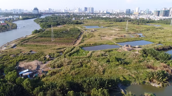 Một phần khu đất 32,5 ha tại xã Phước Kiển, huyện Nhà Bè chuyển nhượng giá “bèo”.