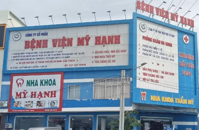 Công ty Cổ phần Bệnh viện Mỹ Hạnh tạm dừng hoạt động khám chữa bệnh.