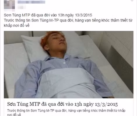 Nhiều người nổi tiếng bị tung tin đồn đã qua đời trên mạng xã hội.