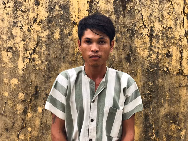 Đối tượng Nguyễn Văn Hiếu, kẻ gây ra vụ bạo hành dã man cháu L..