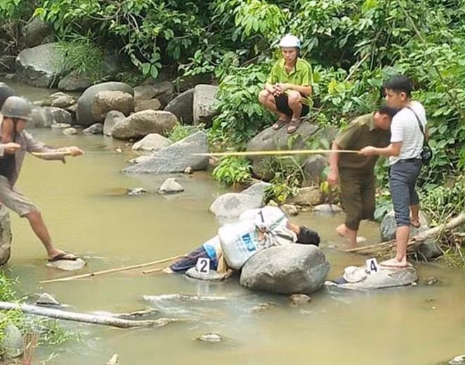 Hiện trường nơi phát hiện thi thể anh Kiệt.