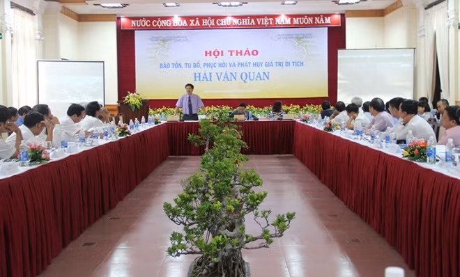 Hội thảo “Bảo tồn, tu bổ, phục hồi và phát huy giá trị di tích Hải Vân Quan” được tổ chức vào chiều 17-9 thu hút đông đảo sự tham gia đóng góp ý kiến của các nhà nghiên cứu, nhà khoa học.
