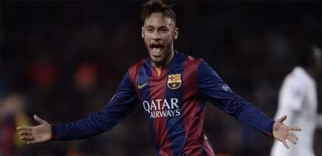 Neymar đã có 3 bàn thắng cho Barca ở đấu trường Champions League mùa này. Ảnh theo BBC.com.