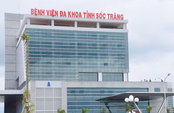 BVĐK tỉnh Sóc Trăng, nơi ông Tùng đã làm việc.
