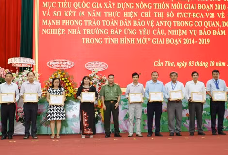 Đảm bảo tốt an ninh trật tự trong xây dựng nông thôn mới