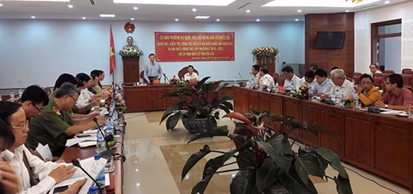 Bộ trưởng Tô Lâm kiểm tra công tác chuẩn bị bầu cử tại Gia Lai.