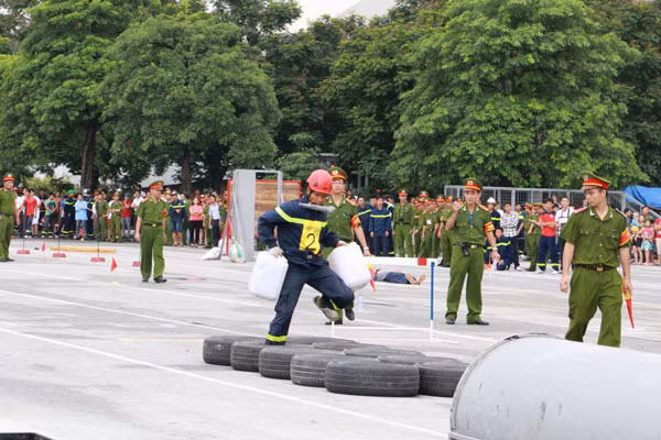 Những phần thi đòi hỏi thể lực cao.