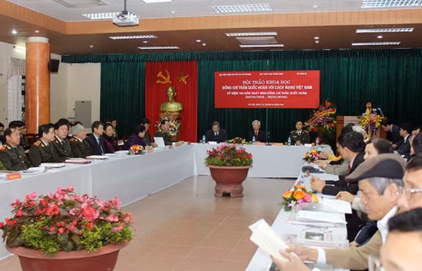 Toàn cảnh hội thảo.